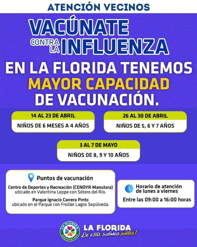 Infografía influenza 2021