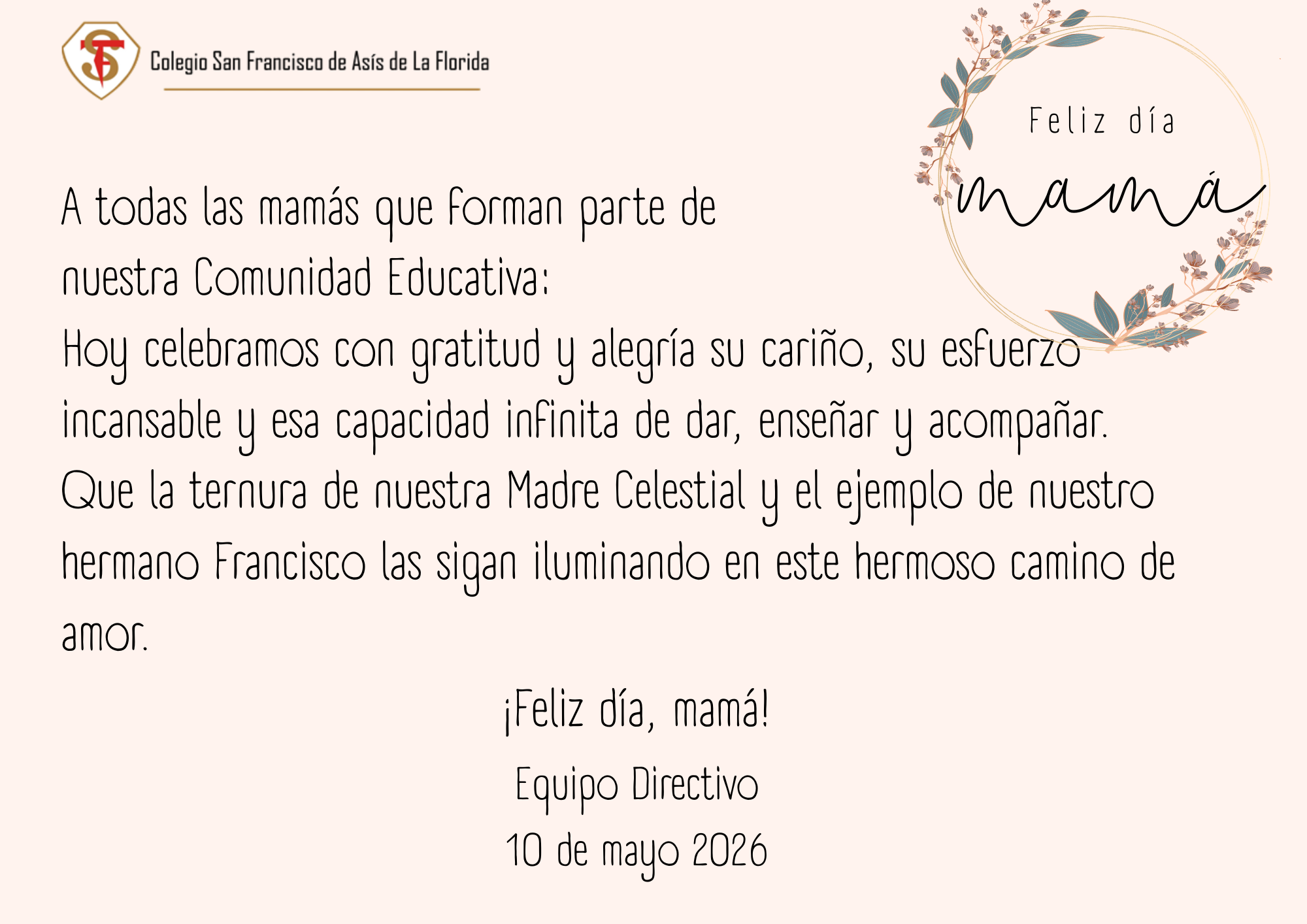 Saludo mamá